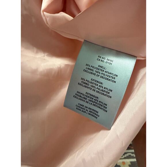 Levi’s Cream Zip Military Anorak Jacket XXL NWT Hooded Oversized Fit - Picture 9 of 9